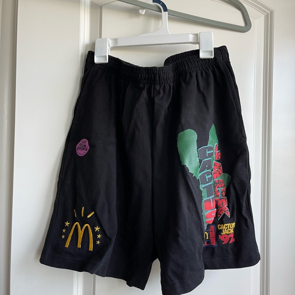 Cactus Jack x McDonald’s mens shorts